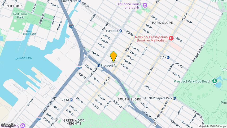 189 16th St Map and Location Details