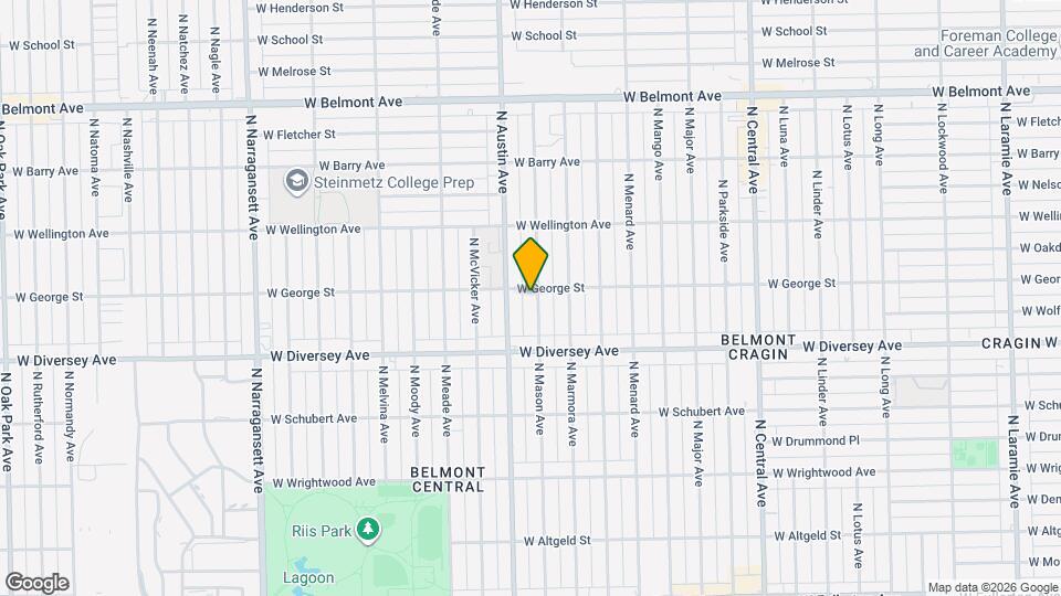 2856 N Mason Ave, Unit 2nd floor Mapa y Detalles de la Ubicación