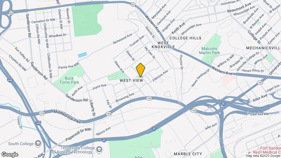 1621 Mingle Ave Map and Location Details