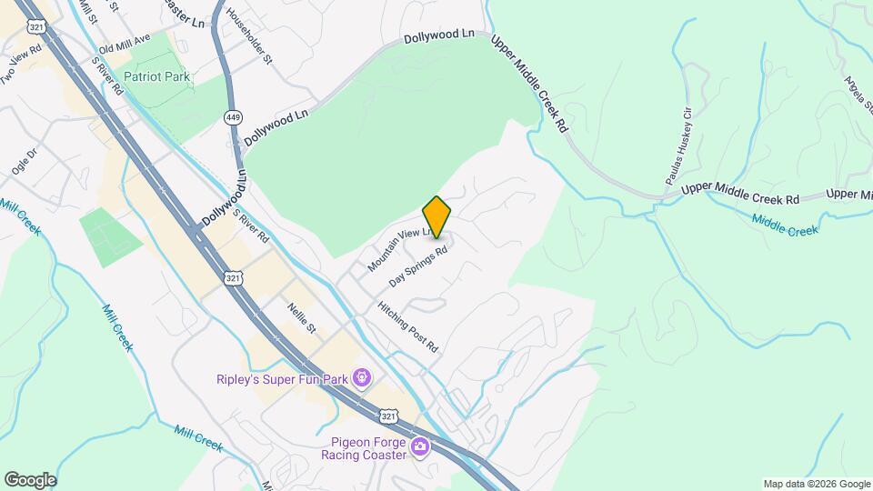 443 Day Springs Rd Map and Location Details