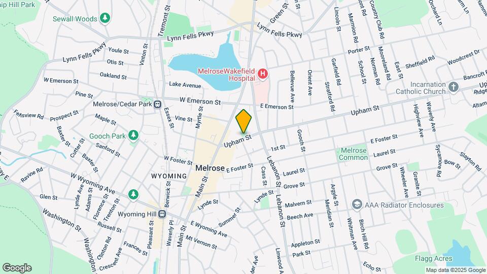 45 Upham St Map and Location Details
