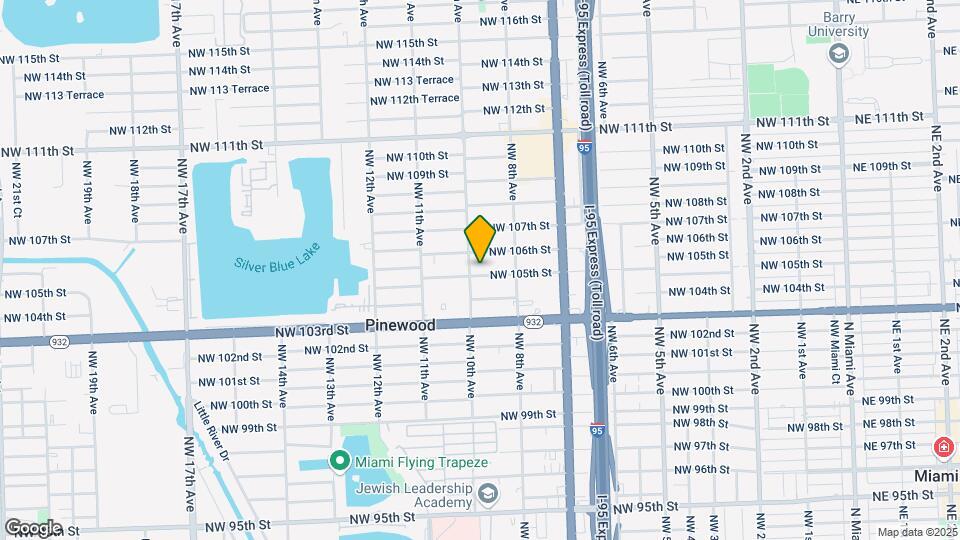 877 NW 105th St Map and Location Details