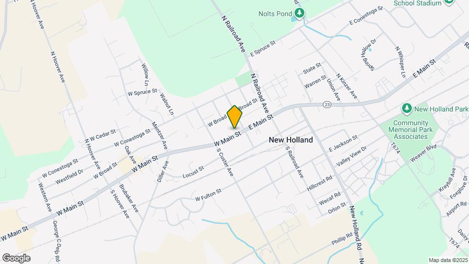 117 W Main St Mapa y Detalles de la Ubicación