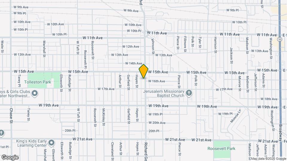 1550 Richard Gordon Hatcher Blvd, Unit Apt A Map and Location Details