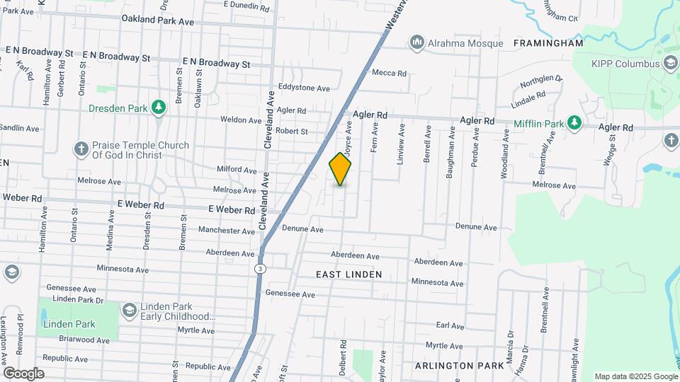 2735 Joyce Ave Map and Location Details