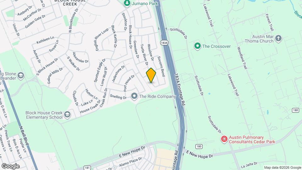 1315 Mojave Bend Map and Location Details