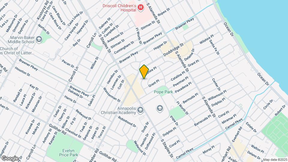 1031 Wilshire Pl Map and Location Details