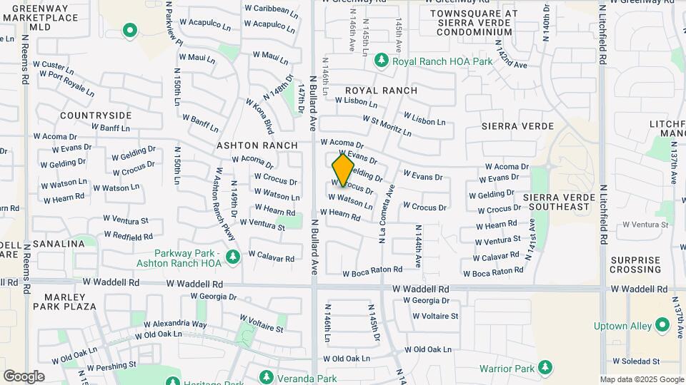 14620 W Watson Ln Map and Location Details