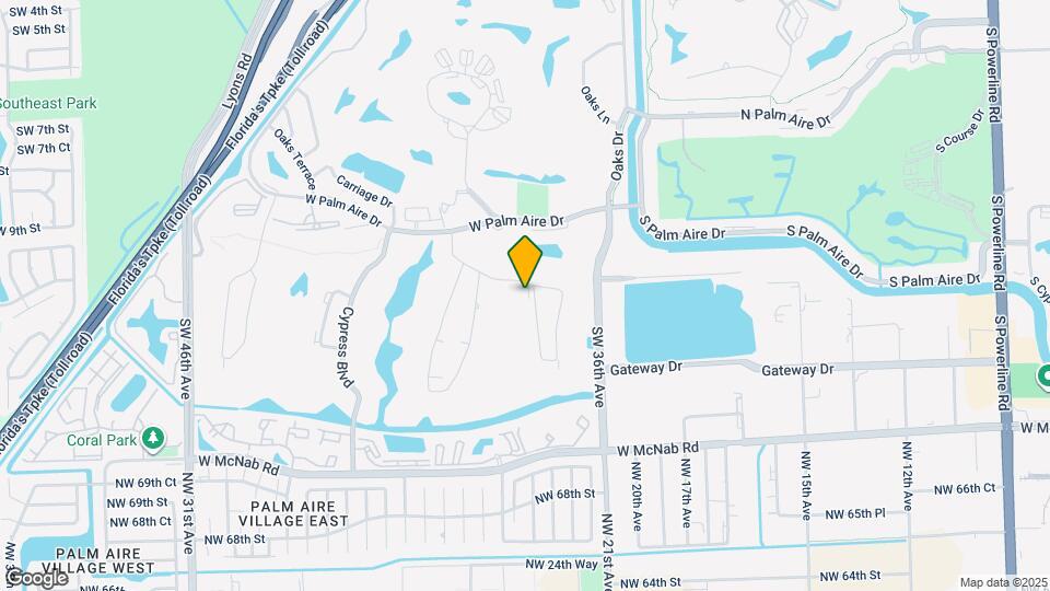 901 W Cypress Ln, Unit 201 Map and Location Details