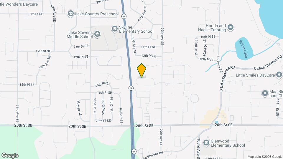 9648 15th St SE Map and Location Details
