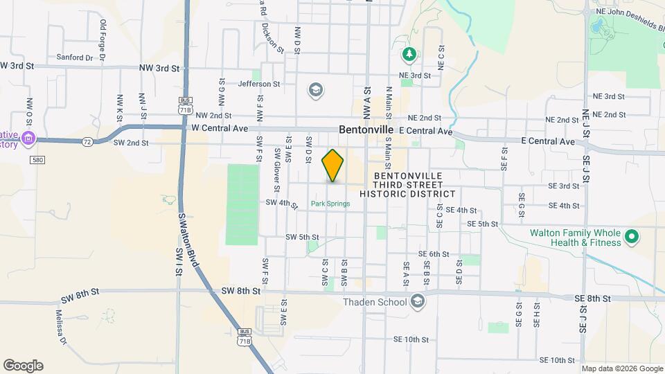 301 SW C St Map and Location Details