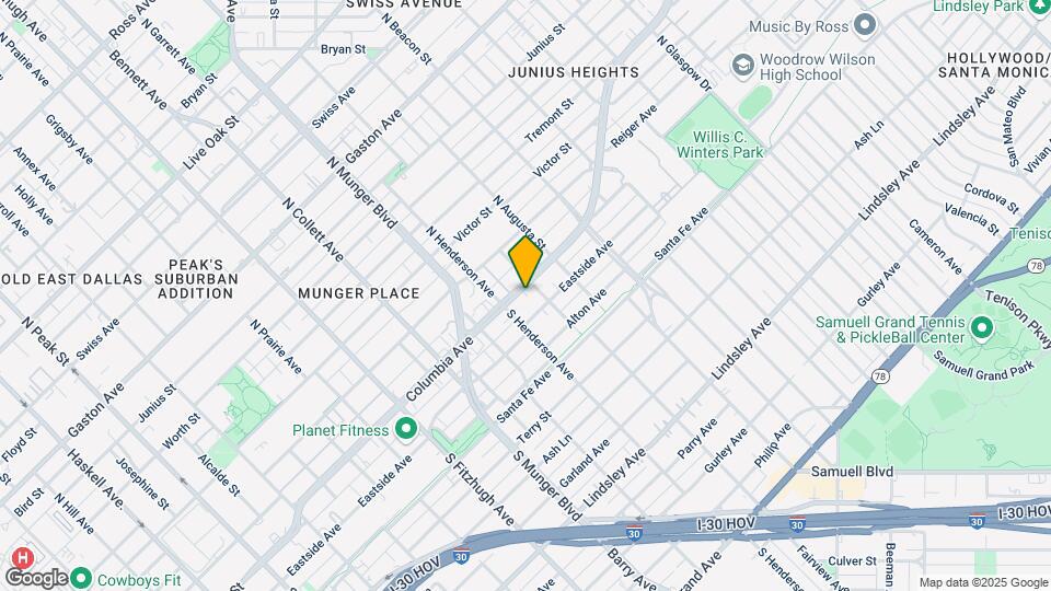 5320 Columbia Ave Map and Location Details