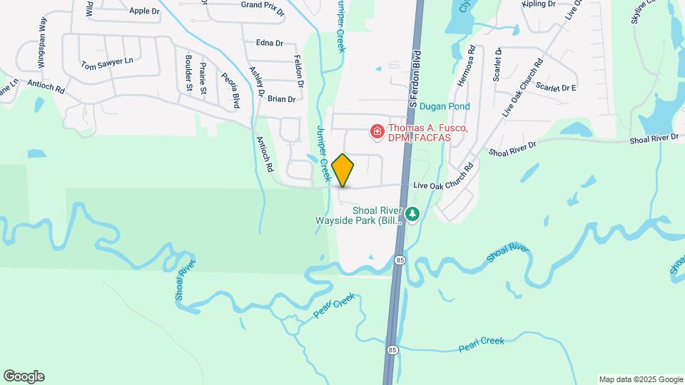 4266 Antioch Rd Map and Location Details