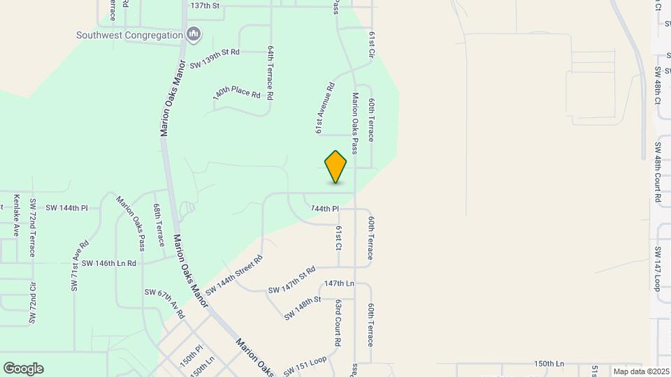 6175 SW 144th Street Rd Map and Location Details