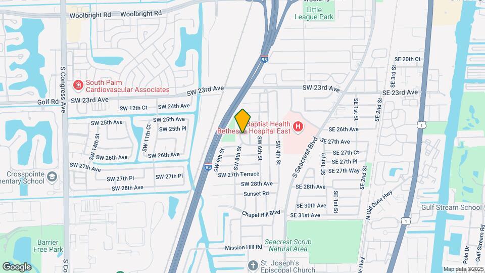 2706 SW 8th St Map and Location Details