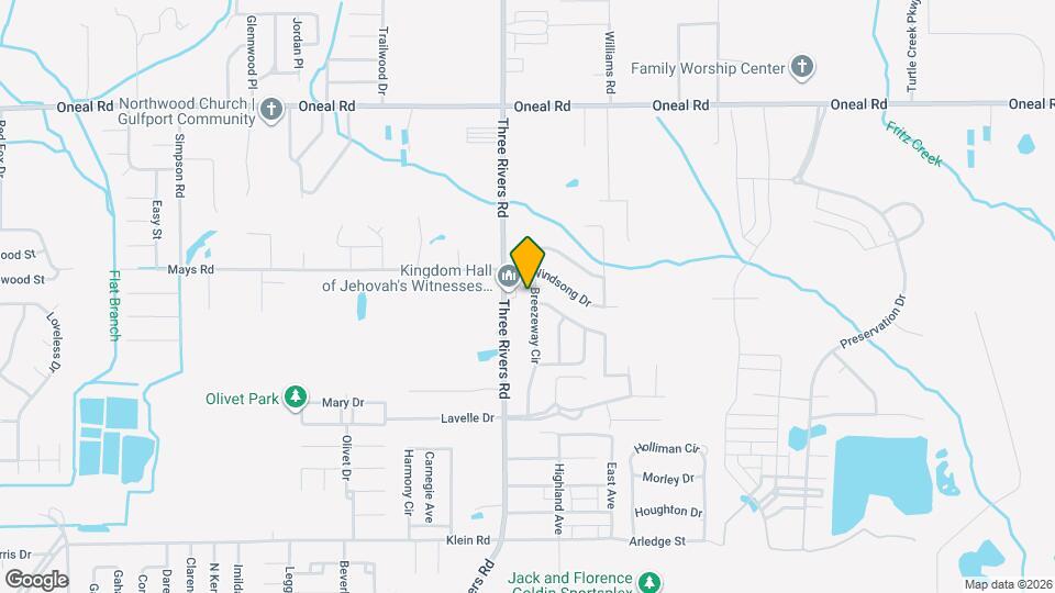 12281 Breezeway Cir Map and Location Details