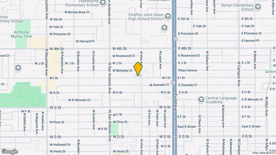 513 W I St Map and Location Details