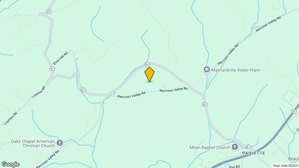 668 Raccoon Valley Rd Map and Location Details