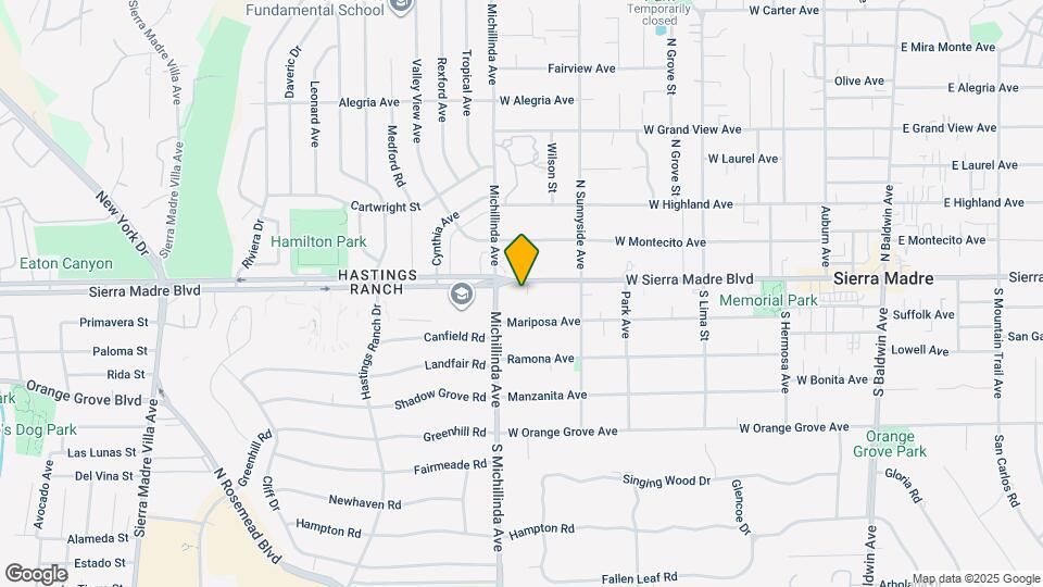 708 W Sierra Madre Blvd, Unit 35 Map and Location Details