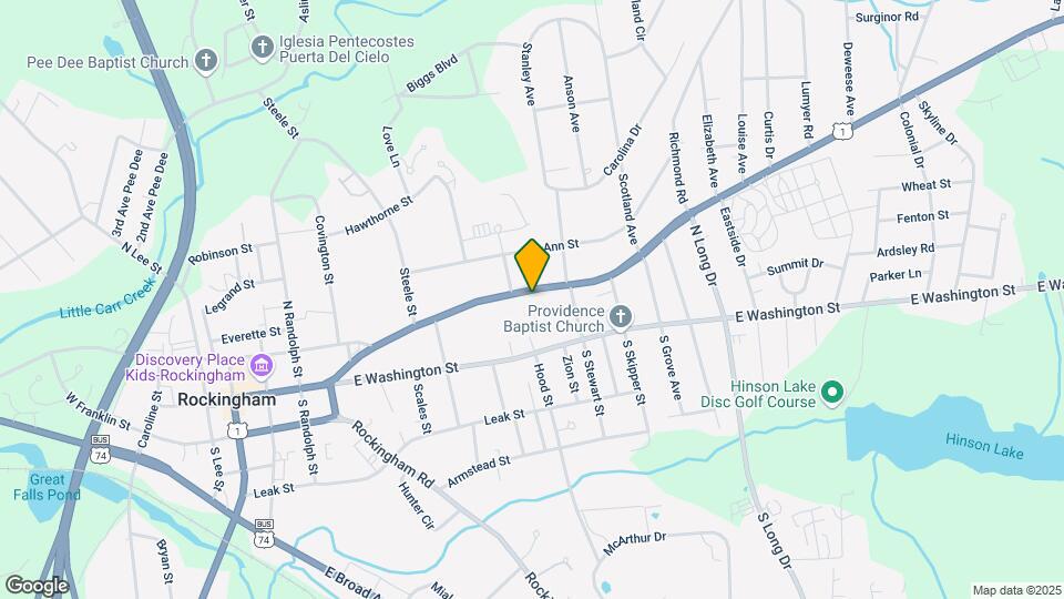 1010 Fayetteville Rd Map and Location Details