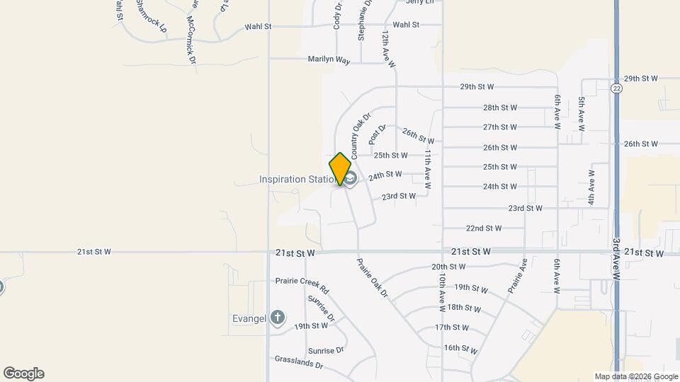 2395 Prairie Oak Dr Map and Location Details