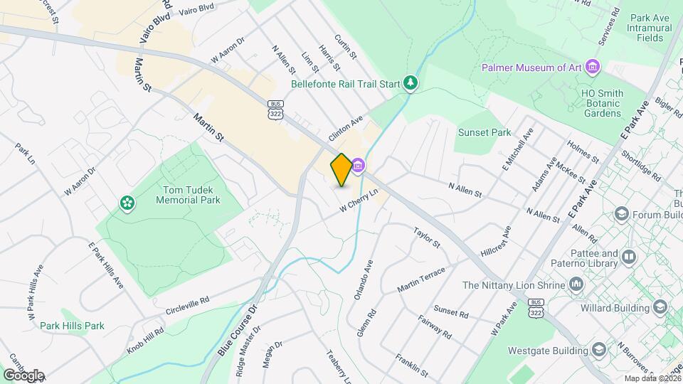 719 W Cherry Ln Map and Location Details