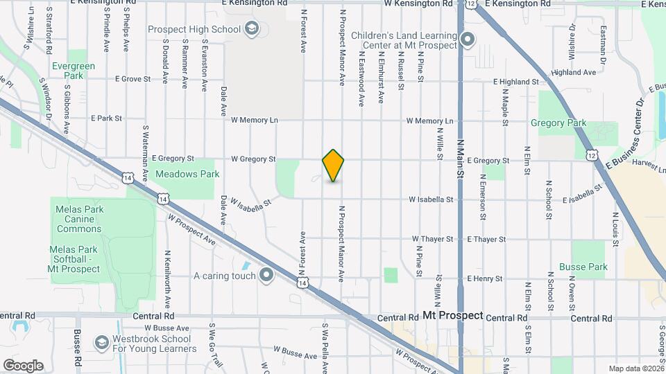 307 N Fairview Ave Map and Location Details