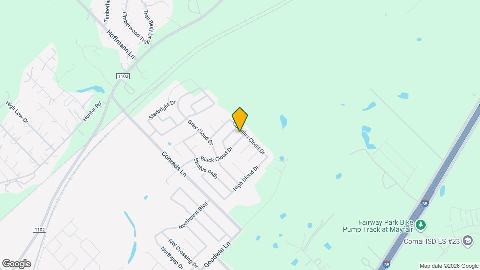 3637 Black Cloud Dr Map and Location Details