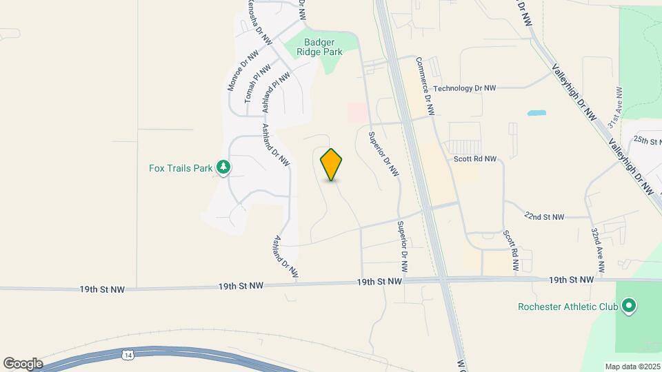 2257 Jordyn Rd NW Map and Location Details