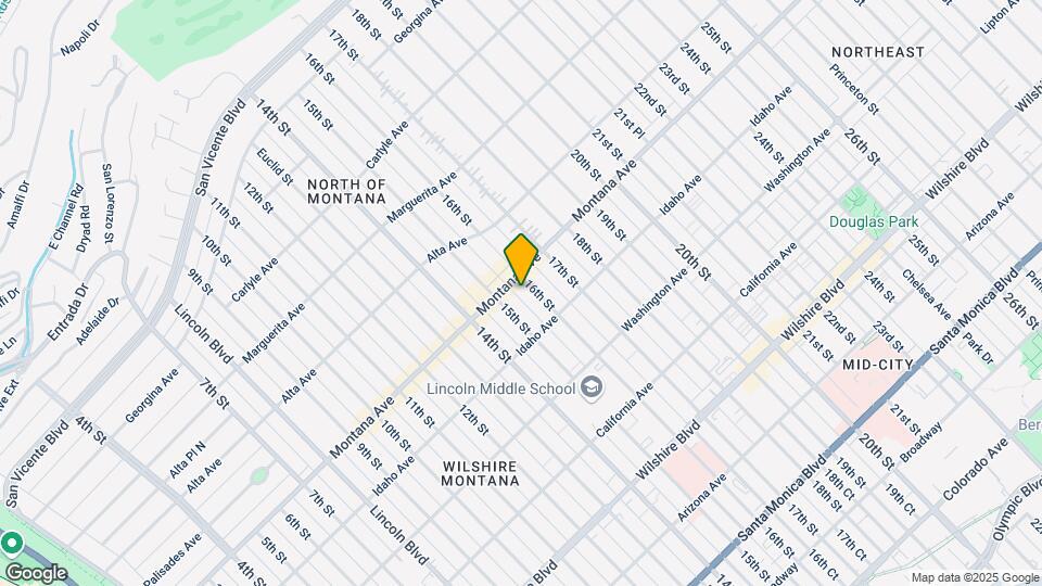 812 16th St Map and Location Details
