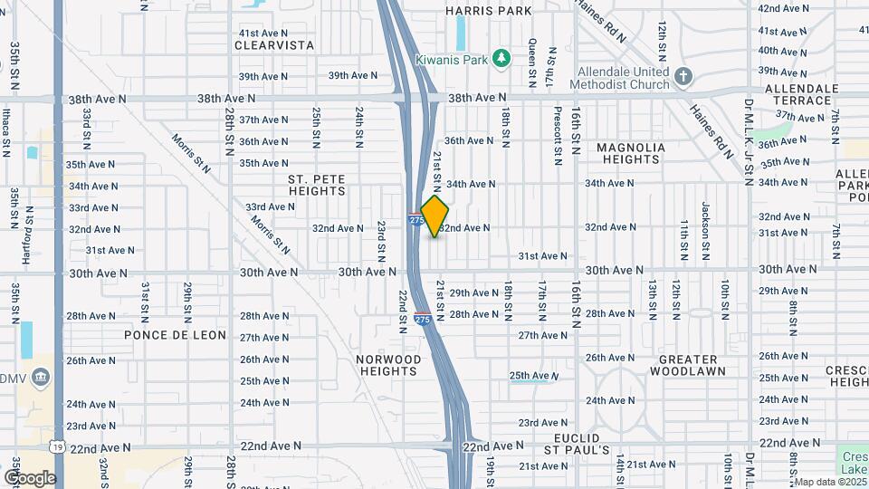 3113 Union St N Map and Location Details