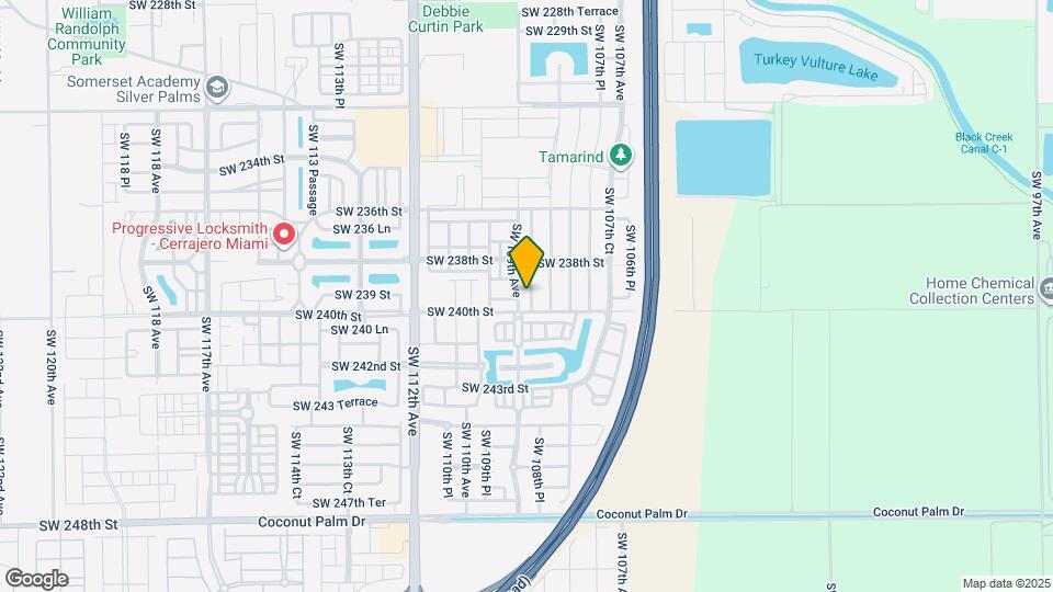 23936 SW 108th Pl Mapa y Detalles de la Ubicación