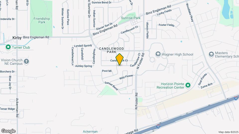 6310 Candleview Ct Map and Location Details
