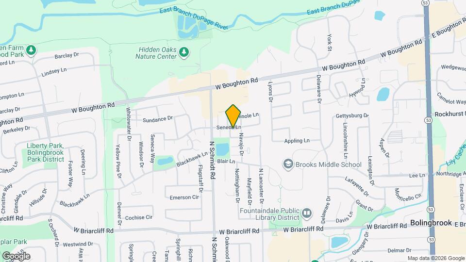 282 Sioux Dr Map and Location Details