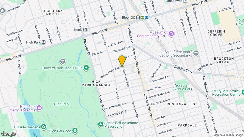 394 Sunnyside Ave, Unit 4 Map and Location Details