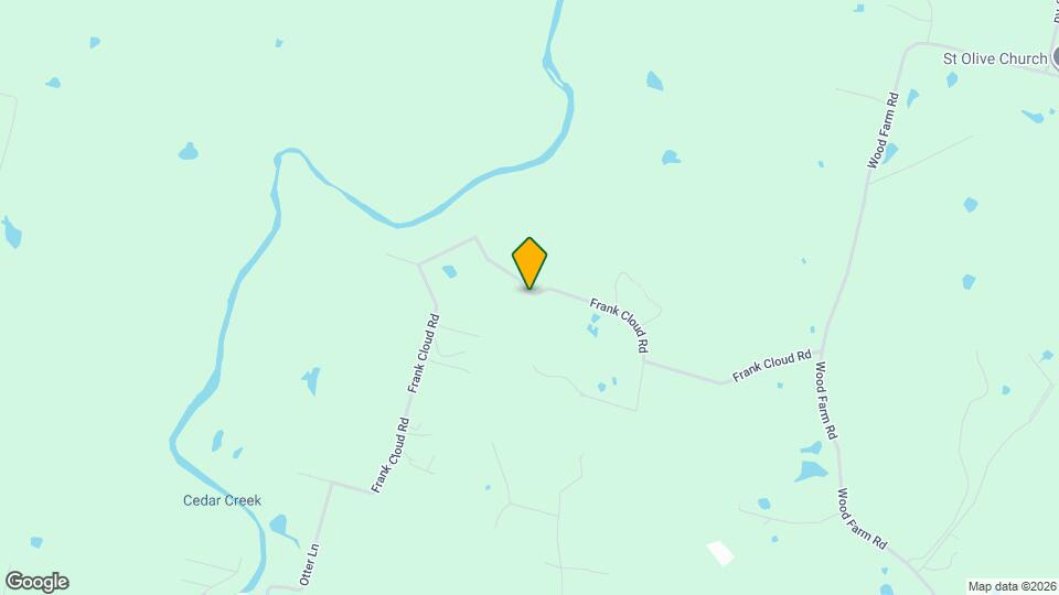 125 Frank Cloud Rd Map and Location Details