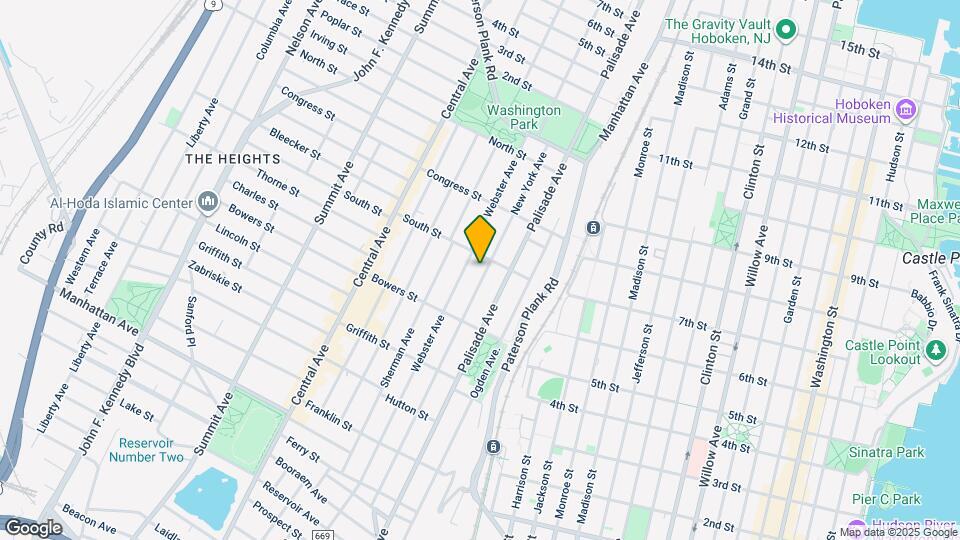 333 New York Ave Map and Location Details