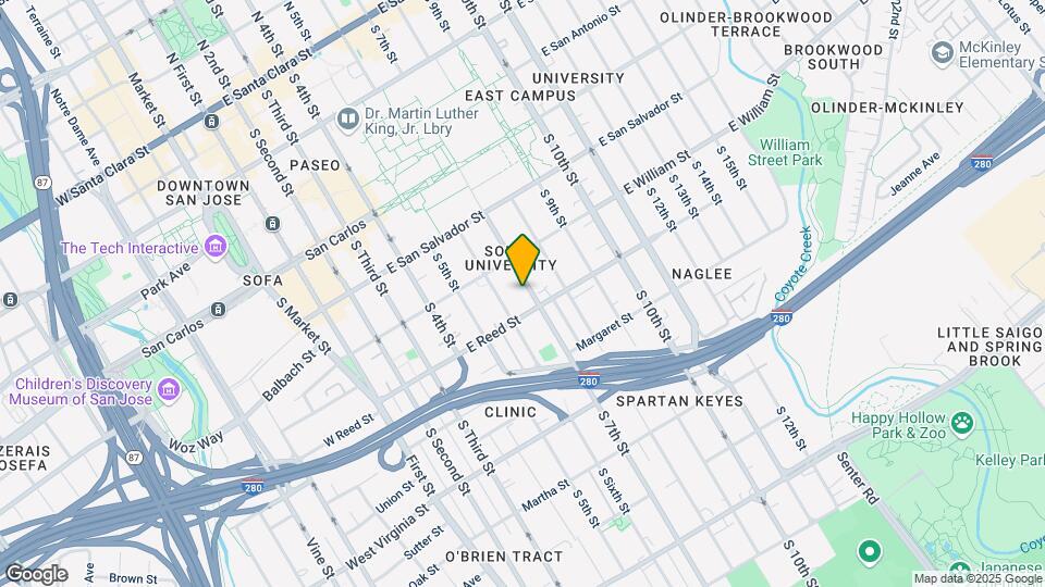571 S 7th St Map and Location Details