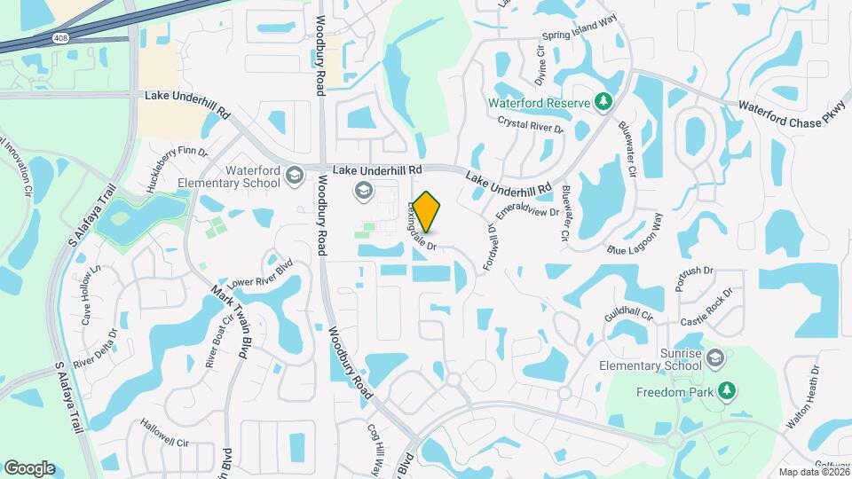 421 Lexingdale Dr Map and Location Details