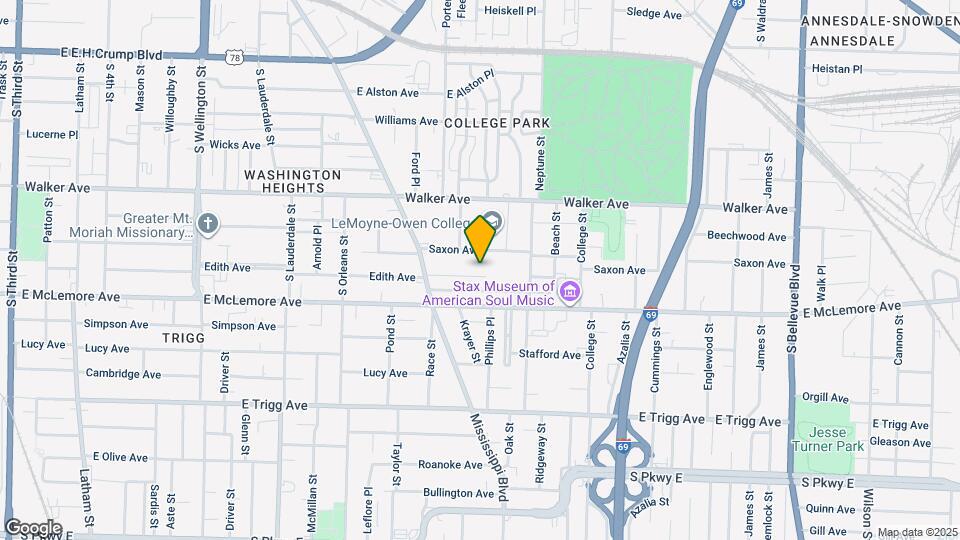 812 Edith Ave Map and Location Details