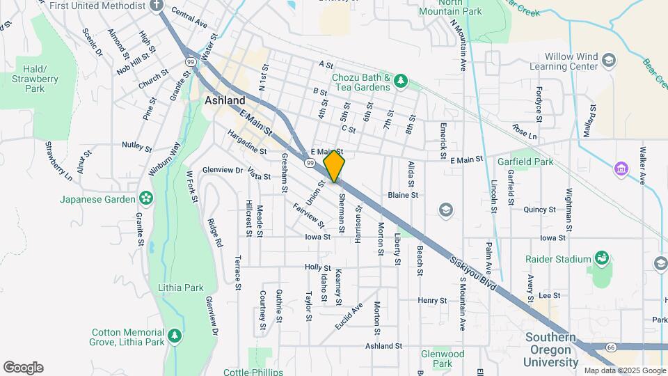 560 Siskiyou Blvd Map and Location Details