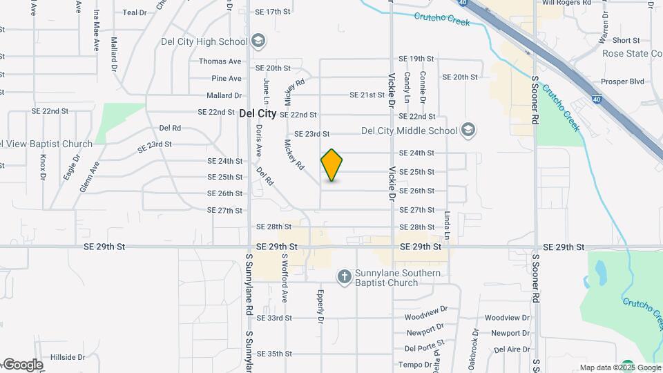 4509 SE 26th St Map and Location Details