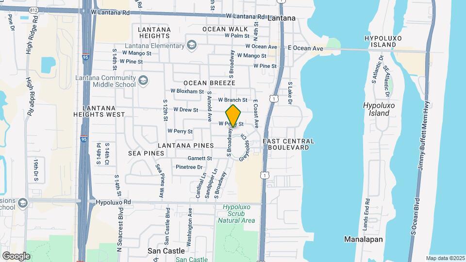 808 S Broadway Map and Location Details