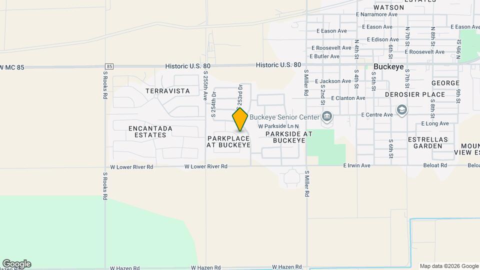 25368 W Mahoney Ave Mapa y Detalles de la Ubicación