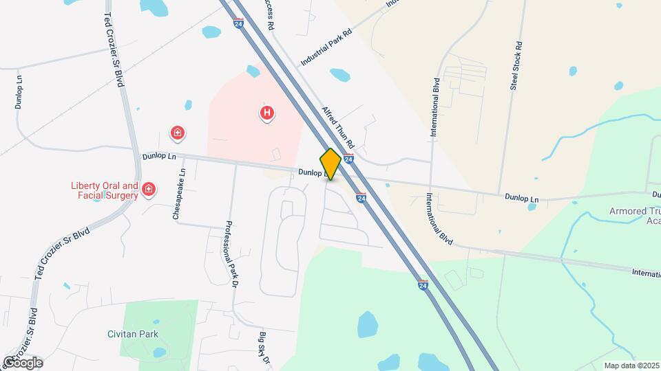 104 Alexander Blvd Map and Location Details