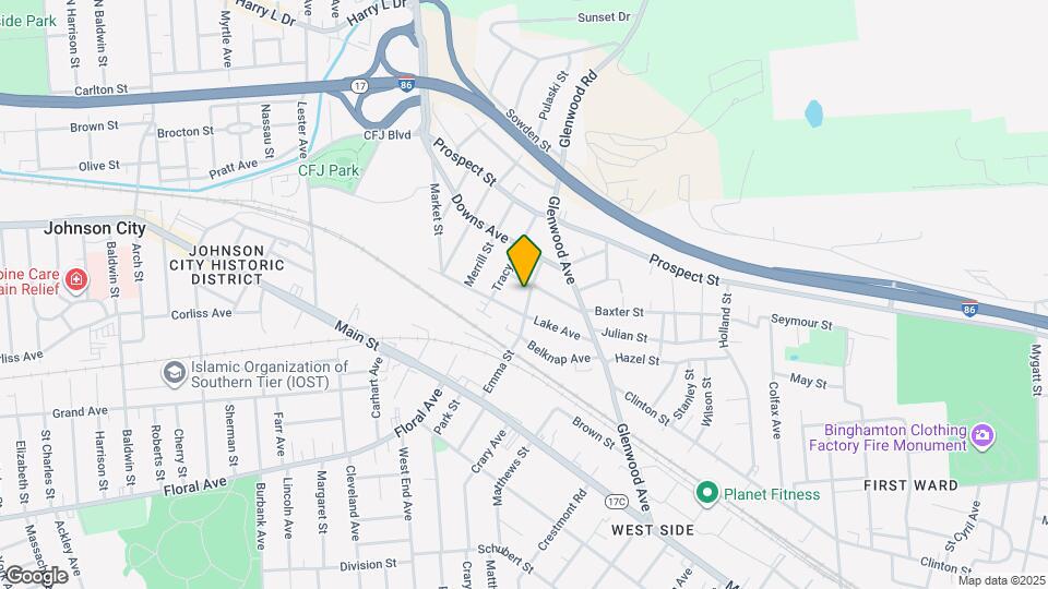 43 Emma St Map and Location Details