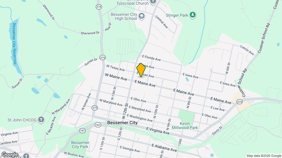 115 E Maine Ave Map and Location Details