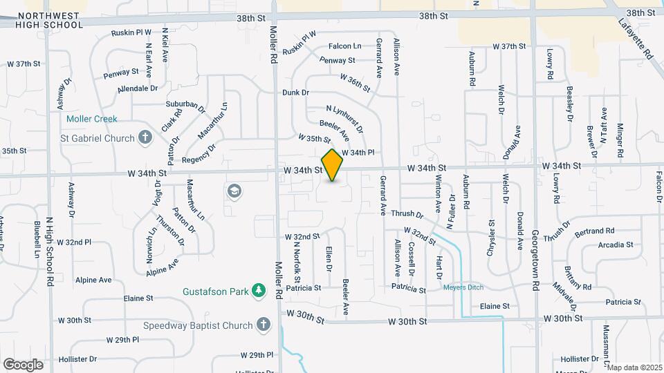 3357 Ashley Ln Map and Location Details