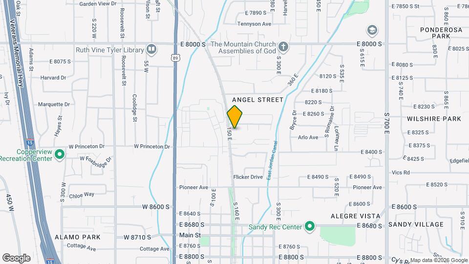 8324 S Carmen Ct Map and Location Details