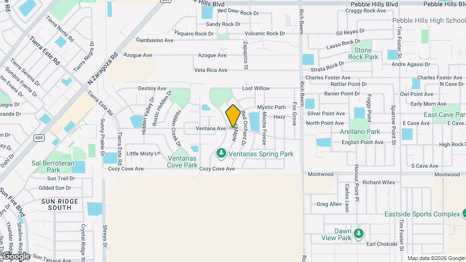 3143 Red Maple Map and Location Details